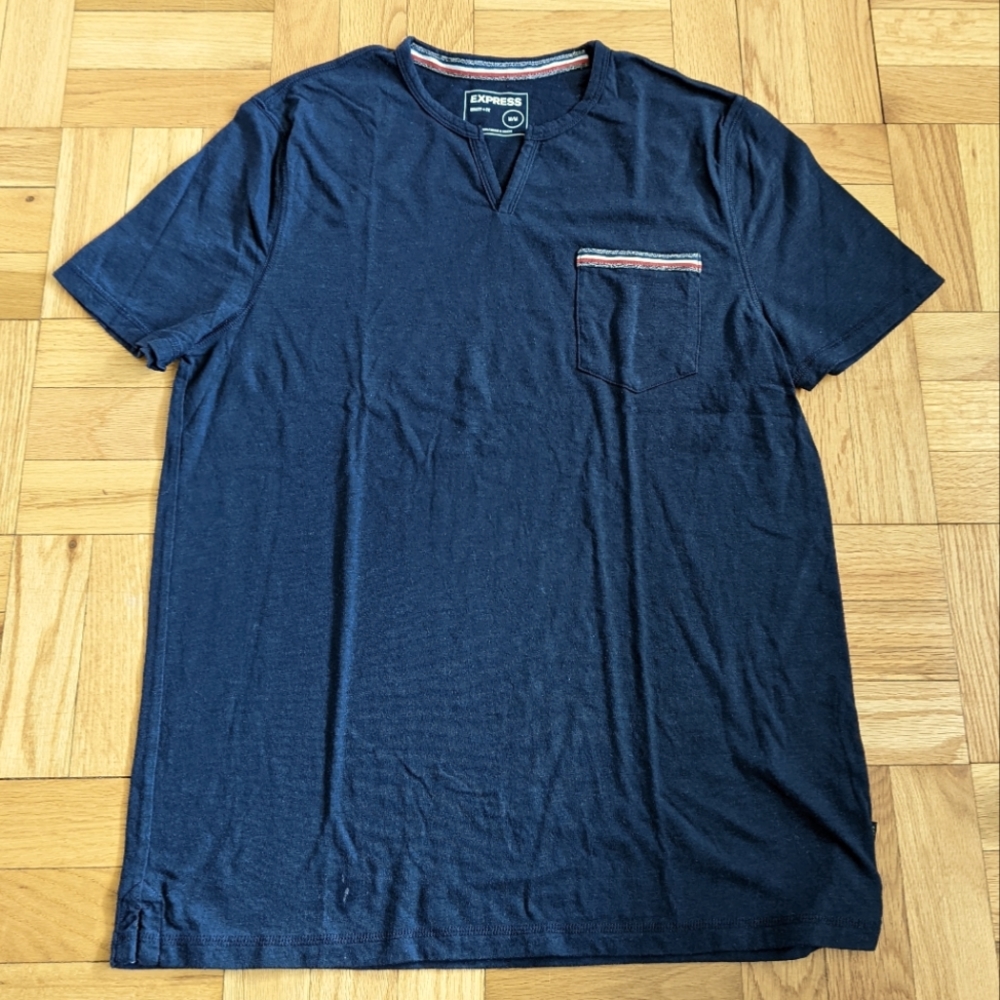Express navy T-shirt size M regular fit